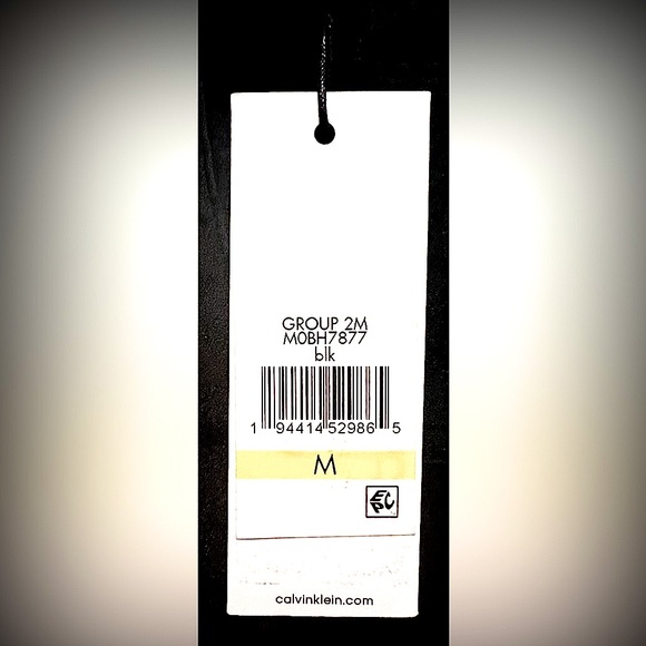 Calvin Klein Black Button Down Shirt (Medium) RN 54163 **BRAND NEW W/ TAGS!!🔖🎁** - Picture 11 of 11